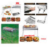 Best Outdoor BBQ Grill Portable Stainless Steel BBQ Grill 2024
